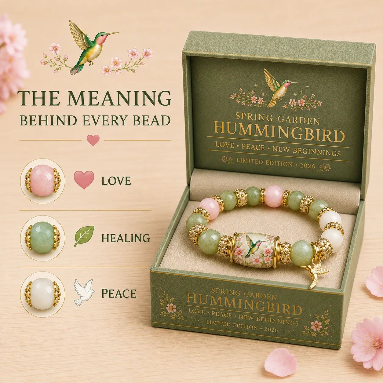 ❤️ Love, Remembrance & Cardinal Blessings 🕊️ | 2026 Limited Edition Bracelet