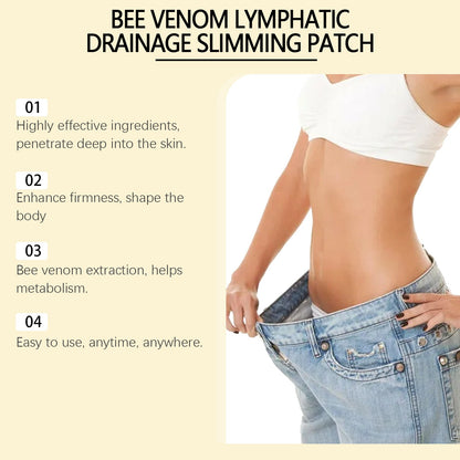 Bee Venom Lymphatic Patch – Flush Fat & Repair Skin While You Sleep Activate lymph drainage to reduce bloating, support metabolism, and restore clearer, healthier skin — no pills, no injections.