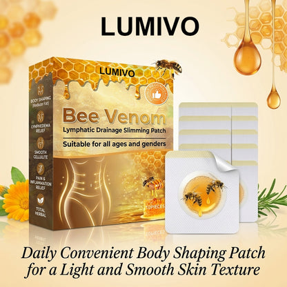 Bee Venom Lymphatic Patch – Flush Fat & Repair Skin While You Sleep Activate lymph drainage to reduce bloating, support metabolism, and restore clearer, healthier skin — no pills, no injections.