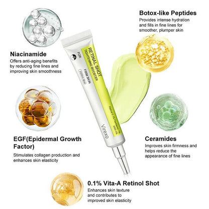 💧Last Day Promotion 70% OFF!!️Virexo® VitaBotox Firming Elixir | Reduces Marionette Lines, Nasolabial Folds, Deep Wrinkles & Loss of Firmness | Targets Age Spots & Uneven Skin Tone | Dermatologically Tested & Made in UK