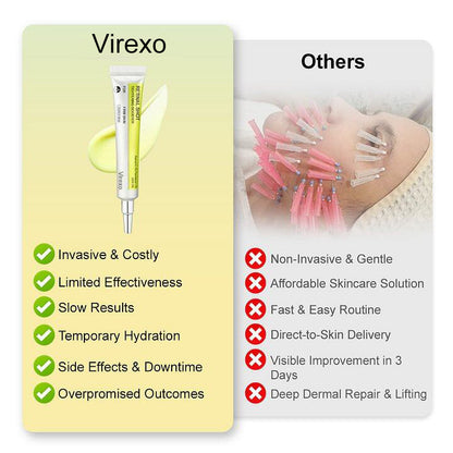 💧Last Day Promotion 70% OFF!!️Virexo® VitaBotox Firming Elixir | Reduces Marionette Lines, Nasolabial Folds, Deep Wrinkles & Loss of Firmness | Targets Age Spots & Uneven Skin Tone | Dermatologically Tested & Made in UK