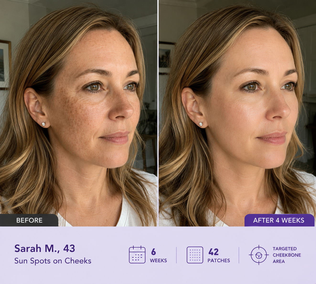 Lumivo Dark Spot Removal Patch|Nano Microneedle Technology · Visible Results in 7 Days