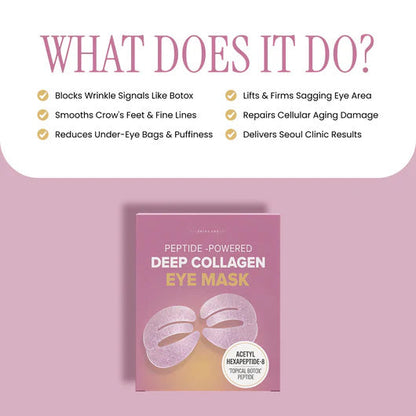 Peptide-Powered Deep Collagen Eye Mask