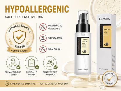 96% High-Concentration Snail Mucin Power Repairing Essence