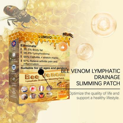 Bee Venom Lymphatic Patch – Flush Fat & Repair Skin While You Sleep Activate lymph drainage to reduce bloating, support metabolism, and restore clearer, healthier skin — no pills, no injections.