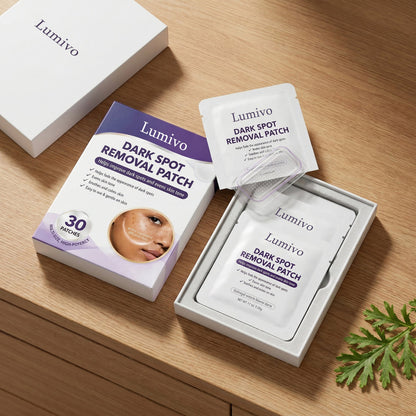 Lumivo Dark Spot Removal Patch|Nano Microneedle Technology · Visible Results in 7 Days