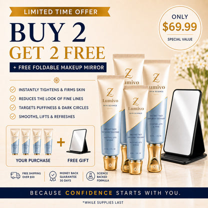Lumivo™ Instant Face Temporary Tightener – Instant visible results in 30 seconds
