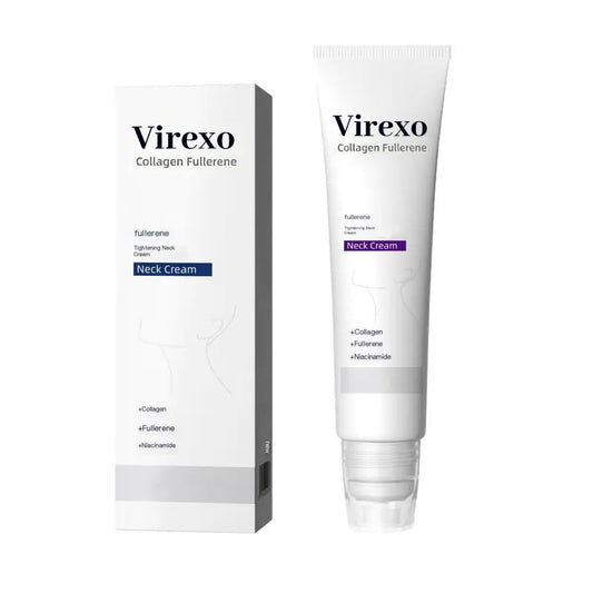 Roller Massage Neck Cream 🧴 Collagen & Hyaluronic Acid | Firms Neck, Reduces Wrinkles & Double Chin