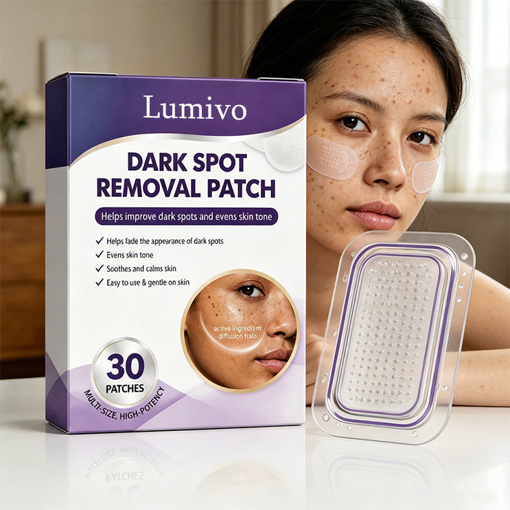 Lumivo Dark Spot Removal Patch|Nano Microneedle Technology · Visible Results in 7 Days