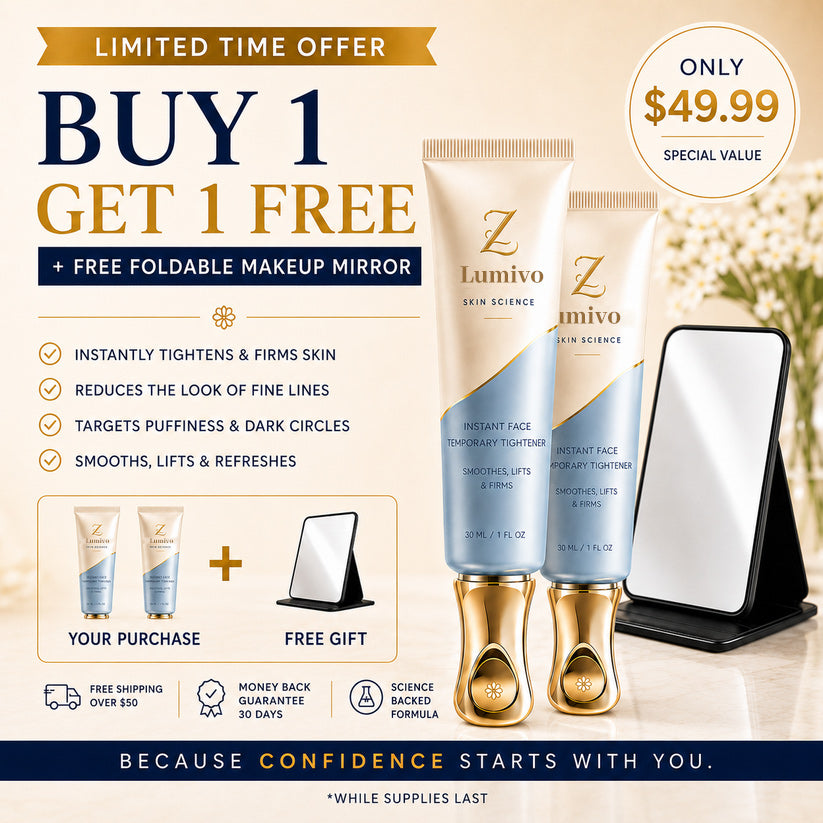 Lumivo™ Instant Face Temporary Tightener – Instant visible results in 30 seconds