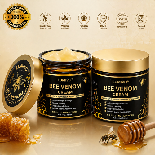 LUMIVO™ Advanced Bee Venom Skin Restoration Cream 🐝 (🔥EXCLUSIVE OFFER - 80% OFF TODAY ONLY) ✨👩‍🔬