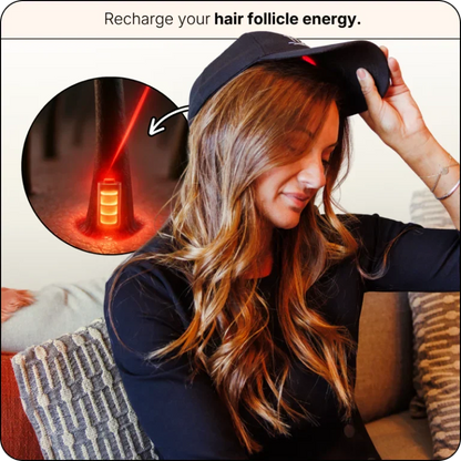 🔥 Advanced Clinical-Grade Red Light Hair Regrowth Therapy Cap