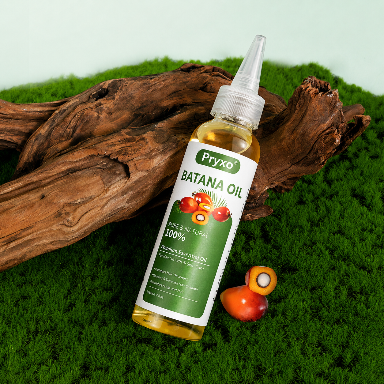 Pryxo® Batana Oil – For Noticeably Thinning Hair & Excessive Shedding